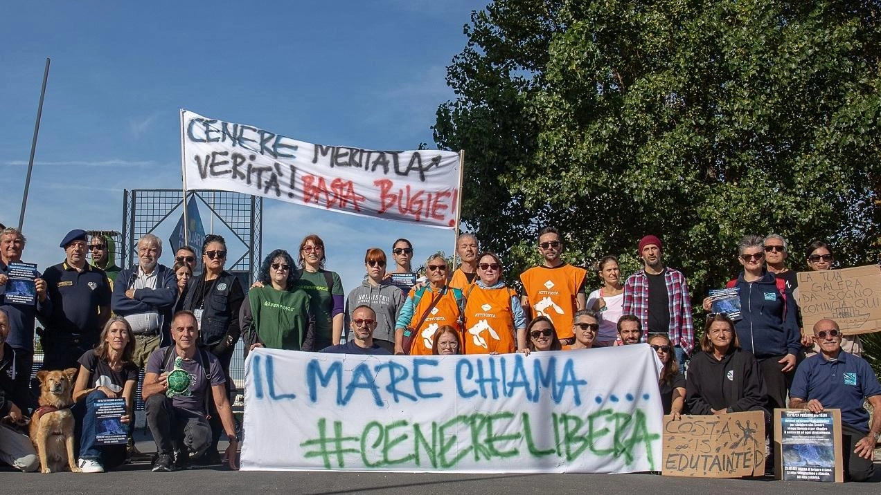 Attivisti ambientalisti protestano per la liberazione di Cenere, una tartaruga marina in riabilitazione all'Acquario di Cattolica. Contestano l'idoneità dell'ambiente e sospettano motivazioni di marketing. La Fondazione cetacea e altre associazioni chiedono il ritorno di Cenere in mare.