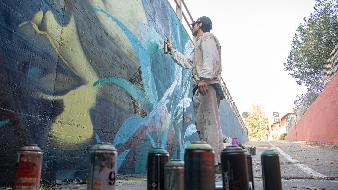 I murales di Restart a Imola cancellano il degrado