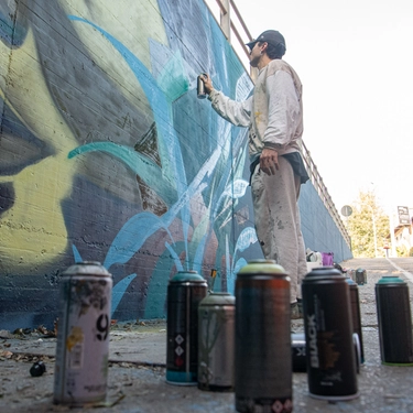 I murales di Restart a Imola cancellano il degrado