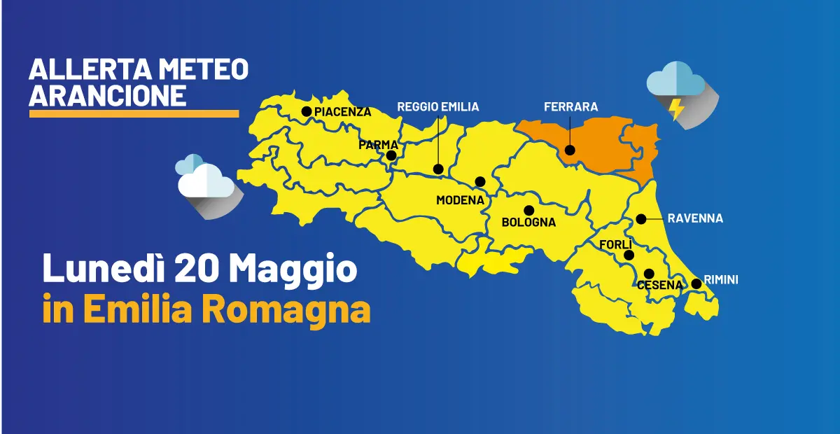 Allerta Meteo Arancione In Emilia Romagna: Temporali In Arrivo E Fiumi ...