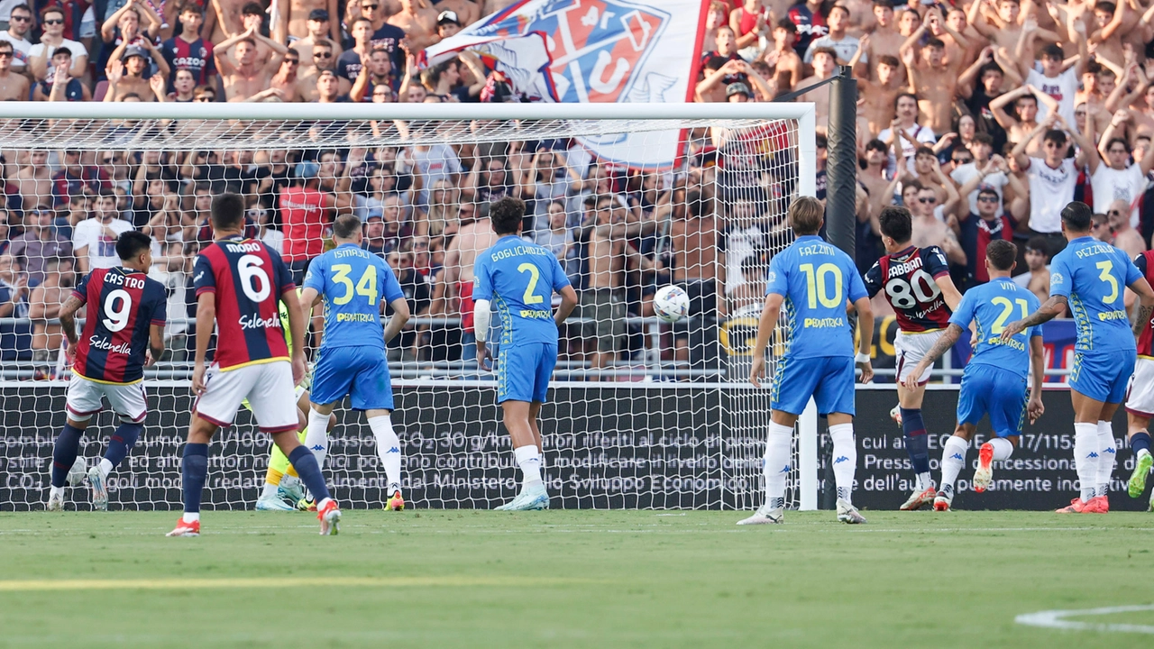 Bologna-Empoli finisce 1-1