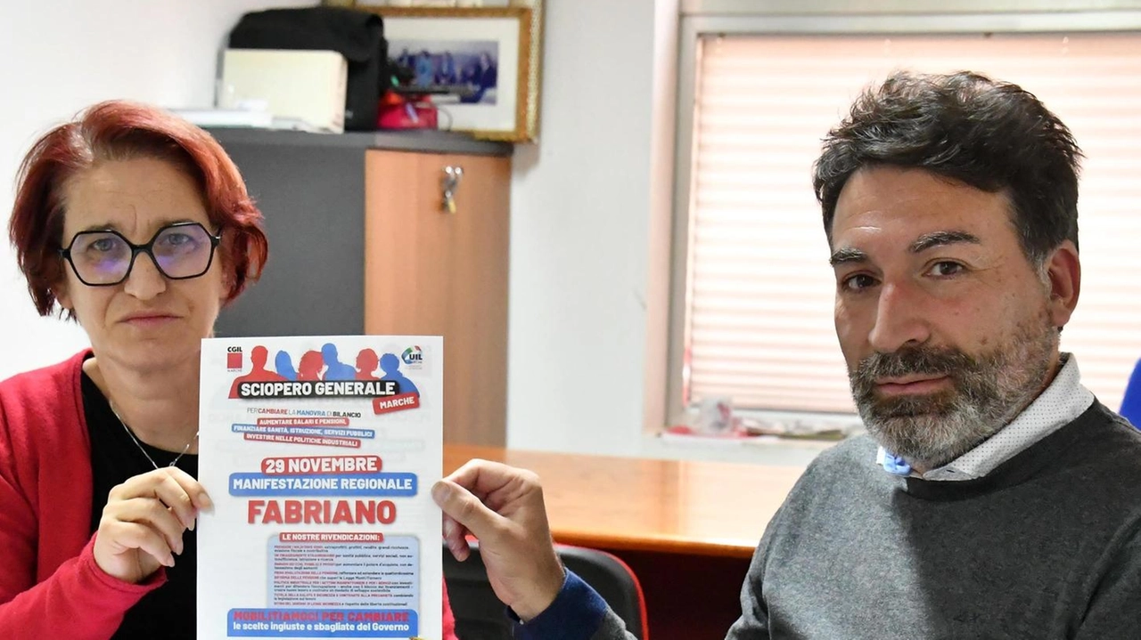 Sciopero generale, Cgil e Uil: "Mobilitazione in massa a Fabriano"