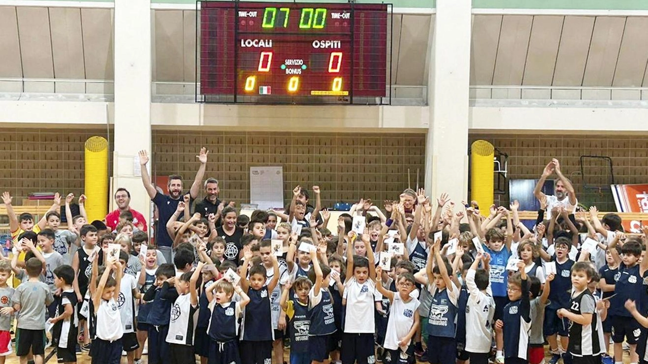 In 300 alla. festa del minibasket al Minipalazzetto di Cesena