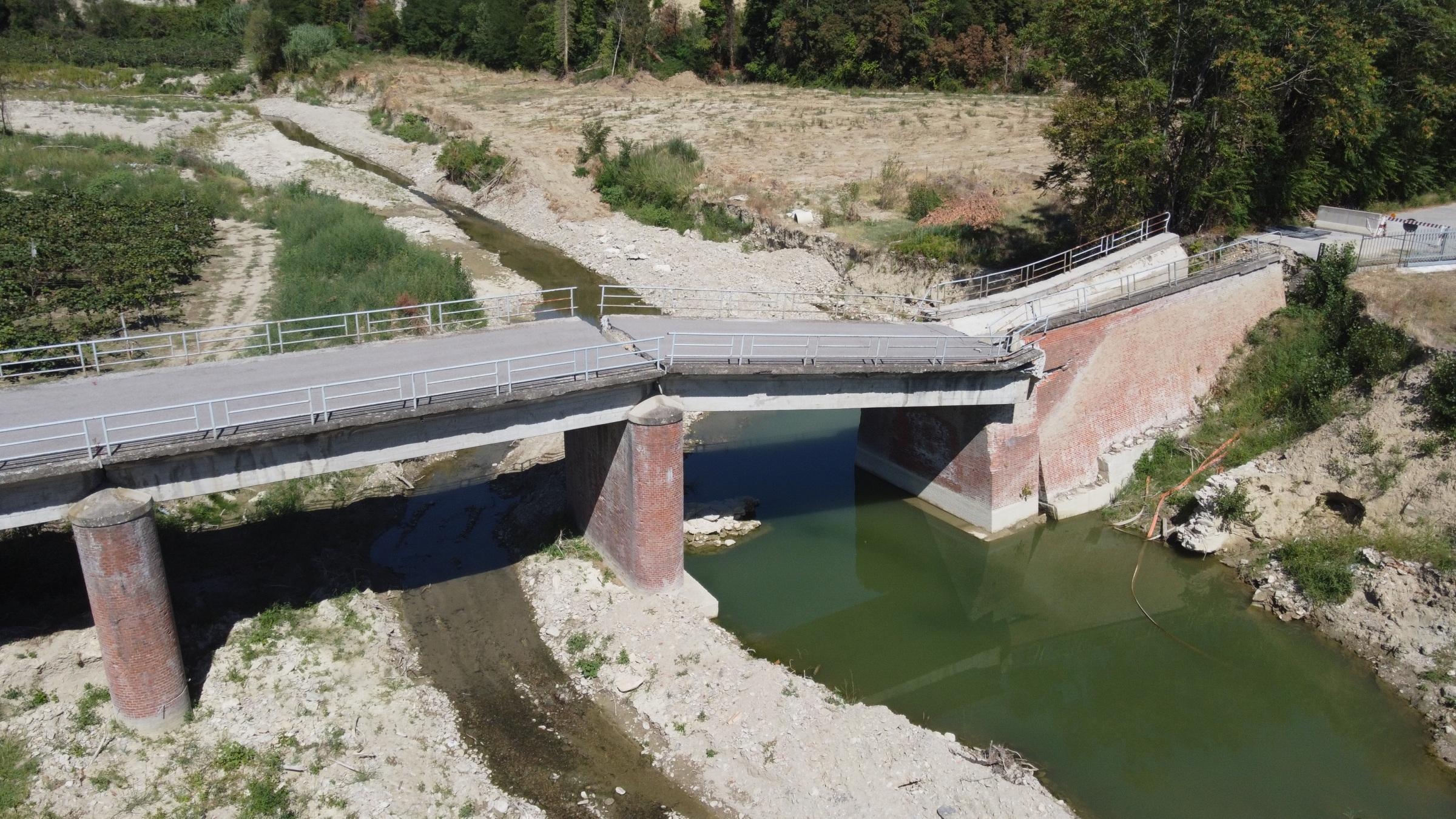 Alluvione 2023, tornerà il ponte mutilato Ca’ Stronchino: via ai lavori a Modigliana