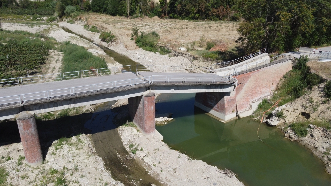 Una veduta del ponte, simbolo di Modigliana