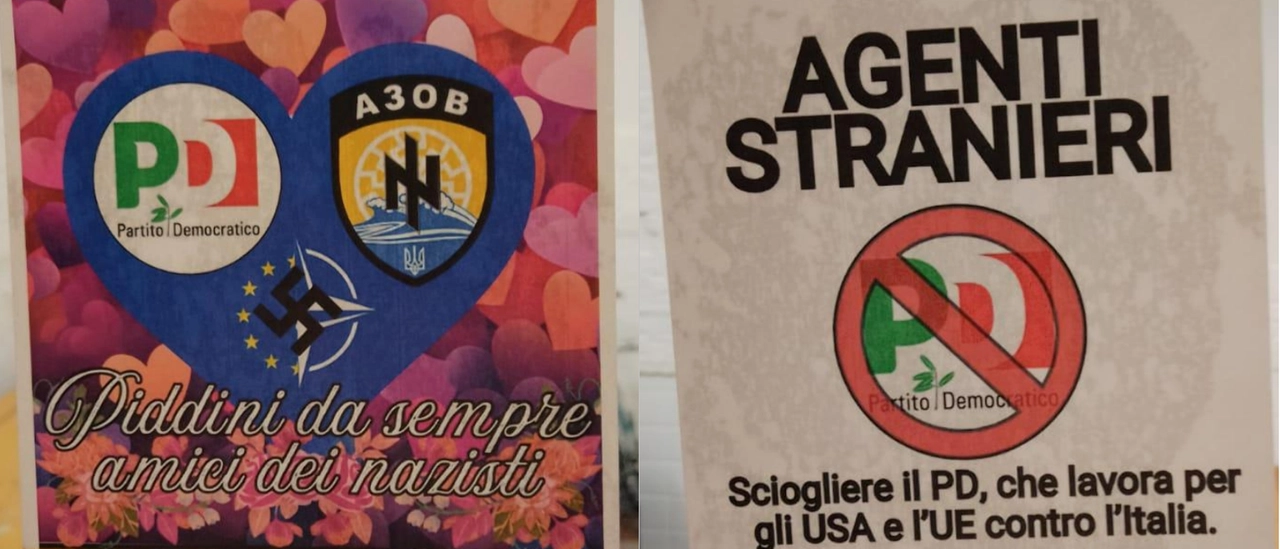 Atti vandalici contro la sede del Pd a Bologna: “Adesivi ignobili, non ci lasceremo intimidire”